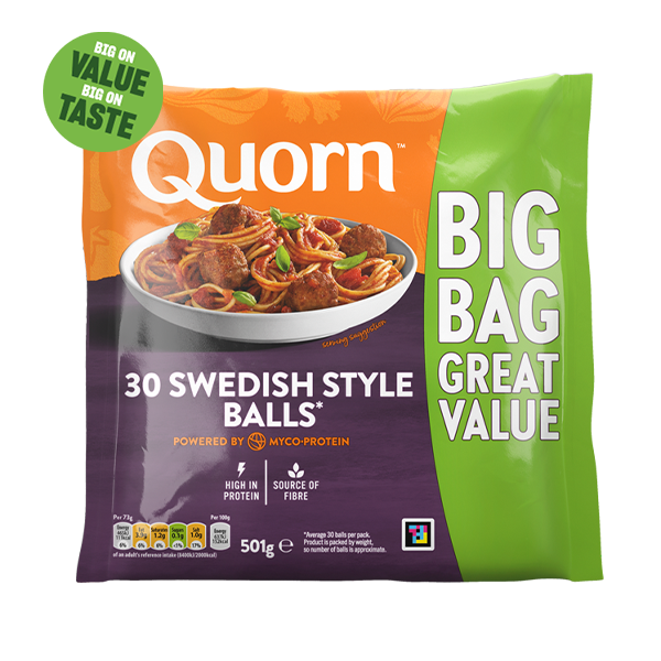 Quorn Swedish Style Meatballs