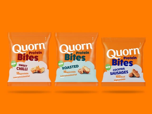 Quorn chicken, cow and pig characters in TV ad